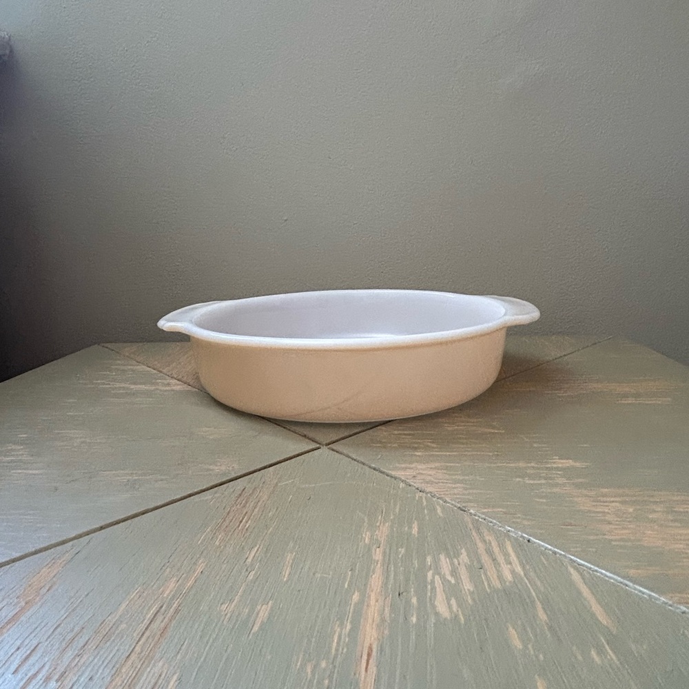 Fire King Peach Baking Dish